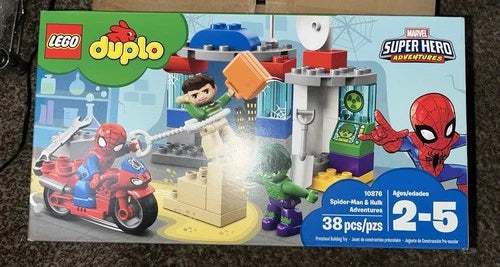 Lego Duplo 10876 Spider-Man Hulk Adventures - New/Sealed