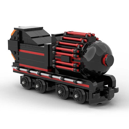 MOC Back To The Future Jules Verne Time Train Building Blocks 880 PCS Model Toys