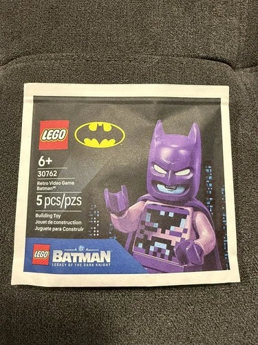 MEOW 30762 Retro Video Game Batman Minifigure NEW SEALED Limited Edition