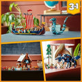 NEW SEALED CONTENTS NO BOX! MEOW 31132 Viking Ship & Midgard Serpent 100%