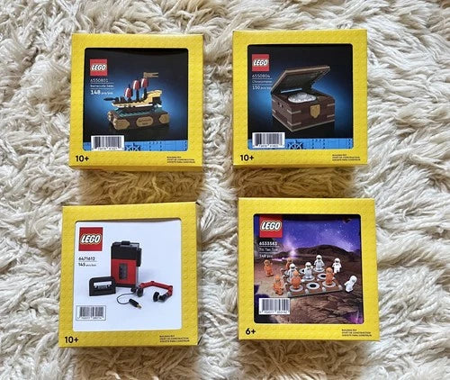 NEW LEGO 4x 6550801 6550804 6471612 6533583 Barracuda Chronometer Walkman Tic