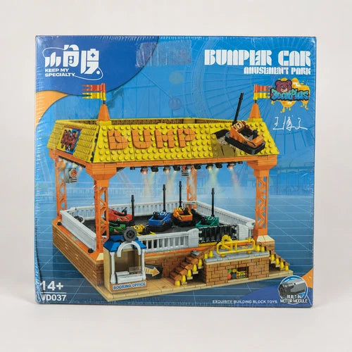JIE STAR JDO37 Bumper Car Amusement Park Building Block Set Unopened