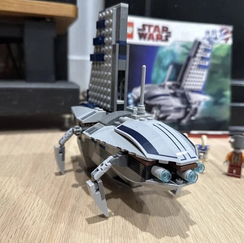 MEOW Star Wars Clone Wars Separatist Shuttle 8036: 100% complete Box/Instr