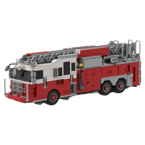 MOC-133201 New York Bedford fire truck building blocks Toys Birthday Gift set