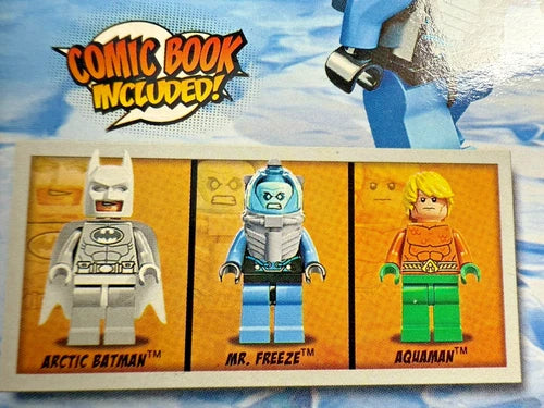LEGO DC Comics Super Heroes Arctic Batman Vs Mr. Freeze Aquaman on Ice NEW 76000