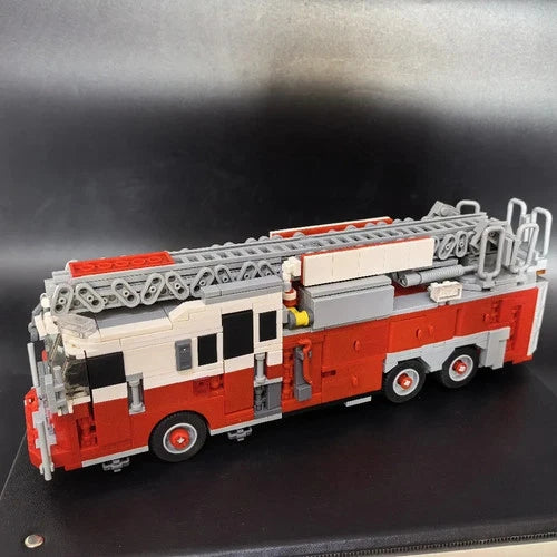 MOC 133201 New York Ladder 102 Bedford Express Building blocks set 1276pcs