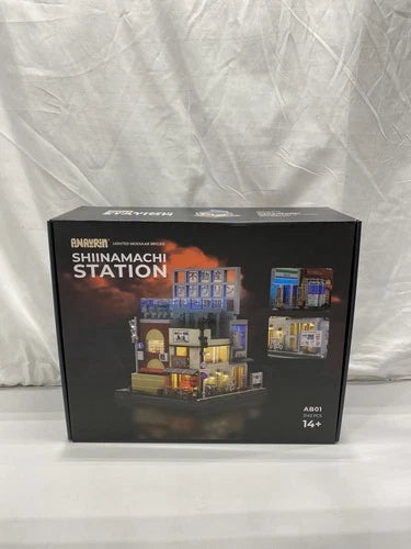Anavrin Shiinamachi Station Lighted Modular Brick Building Set AB01- Sealed