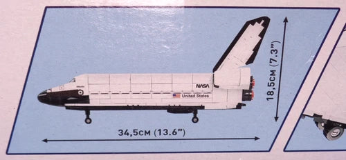 COBI Historical Collection Space Shuttle Atlantis Building Block Set 1930 NEW