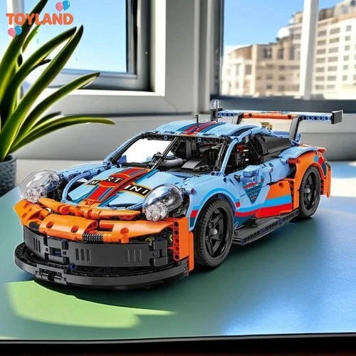 Building Blocks Car Technical Race Car Block Set Porsche RSR Brand New Sealed