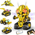 Robot Building Kit STEM Gifts for Ages 8-13 with App & Remote Control, 5 in 1