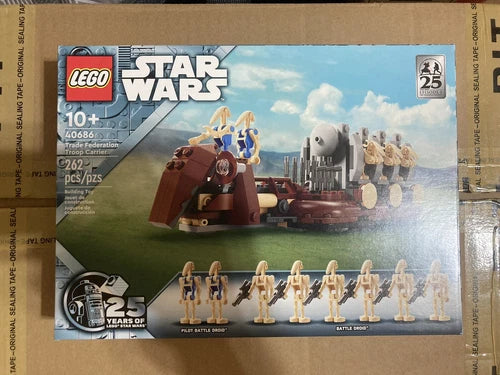 LEGO Star Wars Droid Carrier 40686 + AAT 30680 + Coin May 4th GWP