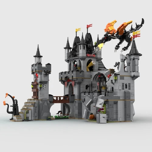 ZITIANYOUBUILD Medieval Knights Castle Building Toys Modular Building 2003 PCS