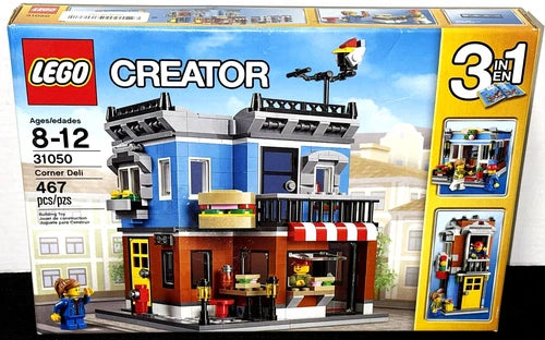 NEW SEALED! LEGO 31050 - CREATOR CORNER DELI / STORE / HOUSE / 3 IN 1