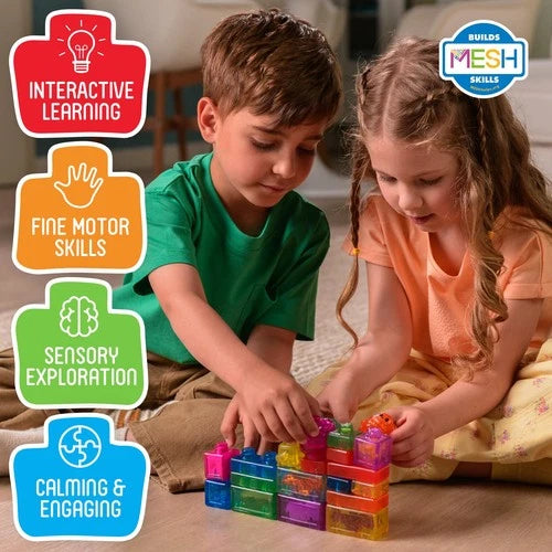 Classic Castle Set Includes 45 Pieces Toddler & Preschool Building Blocks...