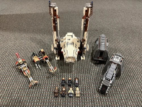 MEOW Star Wars Solo Movie Ship Vehicle Lot 7 Minifigures Han Solo Chewbacca