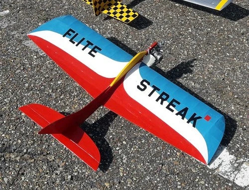 RC Airplane Laser Cut Short Kit Top Flite Flite Streak Control Line 42 in WS