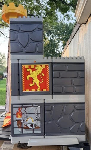 Mega Bloks GIANT ADVENTURE CASTLE Pretend Play Set Medieval Blocks Vintage Rare