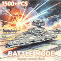 1500+PCS Space Building Blocks DIY High Difficulty Model Kit