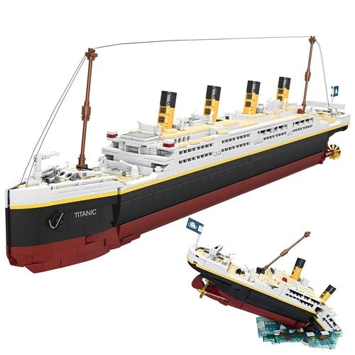 Titanic Ship Model Building Blocks Set 2022 Pieces Bricks Kit Adult Kids Toy