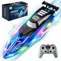 RC Boat with LED for Kids and Adults - Remote Control Boat for Pools and Lake
