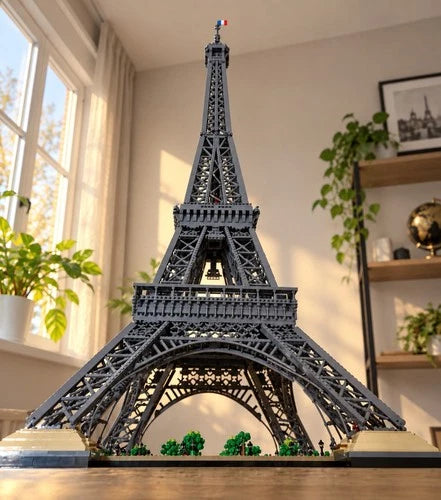 10,001-Piece Eiffel Tower Building Block Set Unbranded No Box