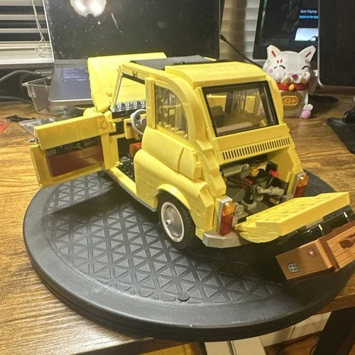 LEGO 10271 Creator Expert Fiat 500 Yellow Vintage Car Set 960pcs Retired