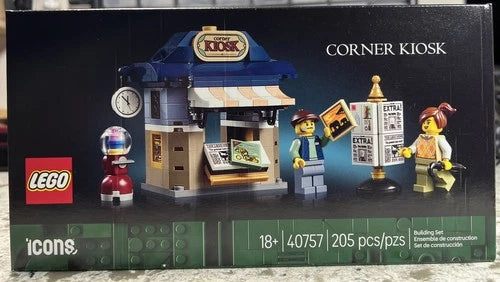 Lego 40757 Corner Kiosk Modular Building Icons Set Sealed Box FREE SHIPPING