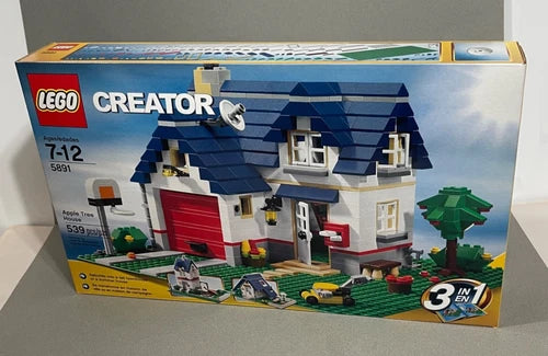 LEGO Creator 3 in 1 5891 Apple Tree House Set New Sealed Retired