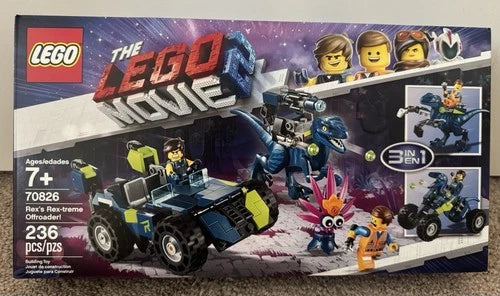 LEGO The Lego Movie 2: Rex’s Rex-treme Offroader (70826) NEW SEALED RETIRED