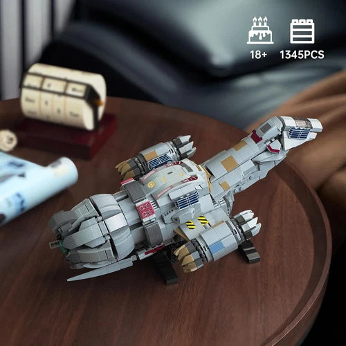 Firefly-Class Spaceship Building Set, Sci-Fi Space Wars Ship Model Toys, Compati