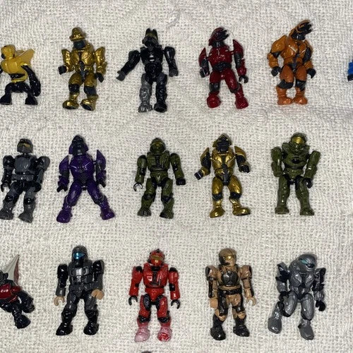 Mega Bloks Halo Mini figures