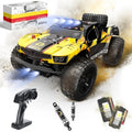 DEERC 9201E 1:10 Large Remote Control Truck with Lights, Fast Short Course RC