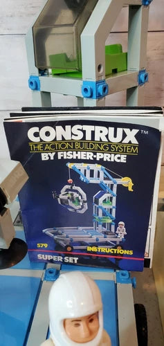 Construx Action Building Blocks Super Sea Land Adventure Fisher Price Lot VTG