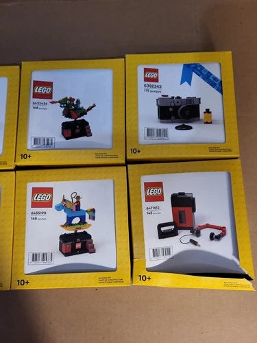 LEGO Limited VIP Promotional Lot Of 6 6432431 6432434 6435202 6435198 6392343
