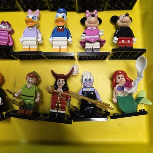 MEOW 71012 Disney Series 1 – Complete Set of 18 Minifigures Brand New