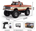 RGT Ranger 1:10 4WD Electric Truck Ford Replica Orange EX86181 RTR