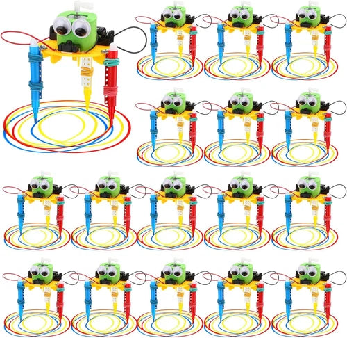 Robot Building Kit for Kids STEM DIY Robotics Toys 16 Pieces Educational Science