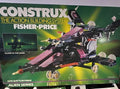 1985 Fisher-Price Construx Battlestrike 6215 Glow Dark Alien Series 300pc Set