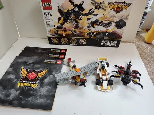 LEGO Master Builder Academy Action Designer 20217 100% Complet Level 2 Kit 4 5 6