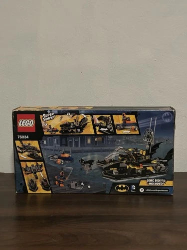 MEOW Batboat Harbour Pursuit DC Comics 76034 Batman 264pcs Ages 6-12