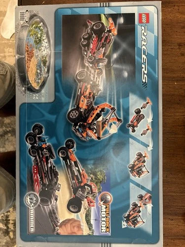 LEGO Racers 8473 Nitro Race Team Pull-Back Motor 500 pcs. New! Never opened!