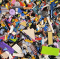 Bulk LEGO LOT 10 pound box of Bricks, parts, Pieces, Tires accessories From Sets