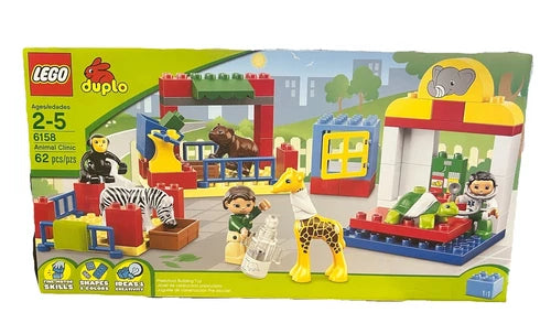 LEGO Duplo (6158) Animal Clinic 62 Pcs. Preschool Building Toy 2012