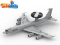 MOC-128557 Boeing E-3 Sentinel air DIY Model building blocks Toys Christmas gift
