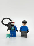 MEOW Batman Mr. Freeze & Henchman Minifigures bat011i bat012 7783 Batcave 2006
