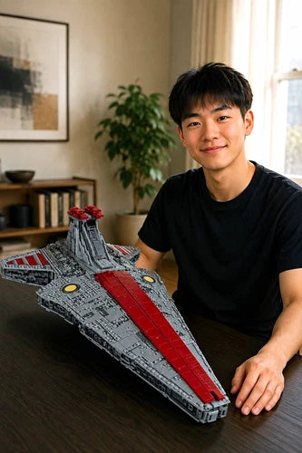 5374PCS Venator Style Building Blocks Display Model Gift for Adults 103cm No box