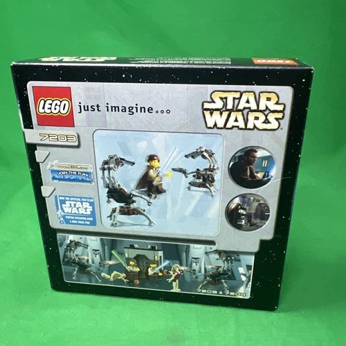 NEW SEALED LEGO 7203 Jedi Defense I - Star Wars 2002
