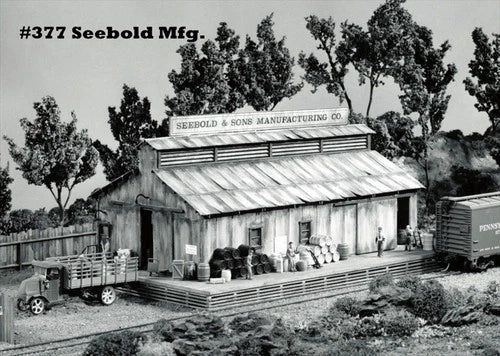 Campbell Scale Models 377-895 HO Seebold & Sons Manufacturing Co. Building Kit