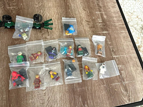 MEOW Collectable & Super Heroes Minifigure Lot. As Is