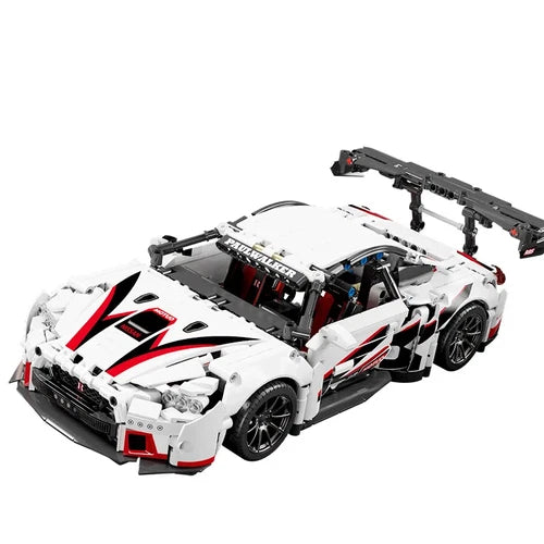 1209PCS Nissan GT-R R35 Nismo Sports Car Building Blocks Racing Model Brick Set